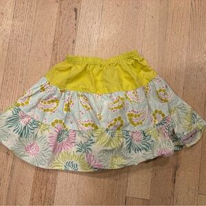 Super sweet twirl skirt, size 2-4 with Hanna Anderson playground shorts